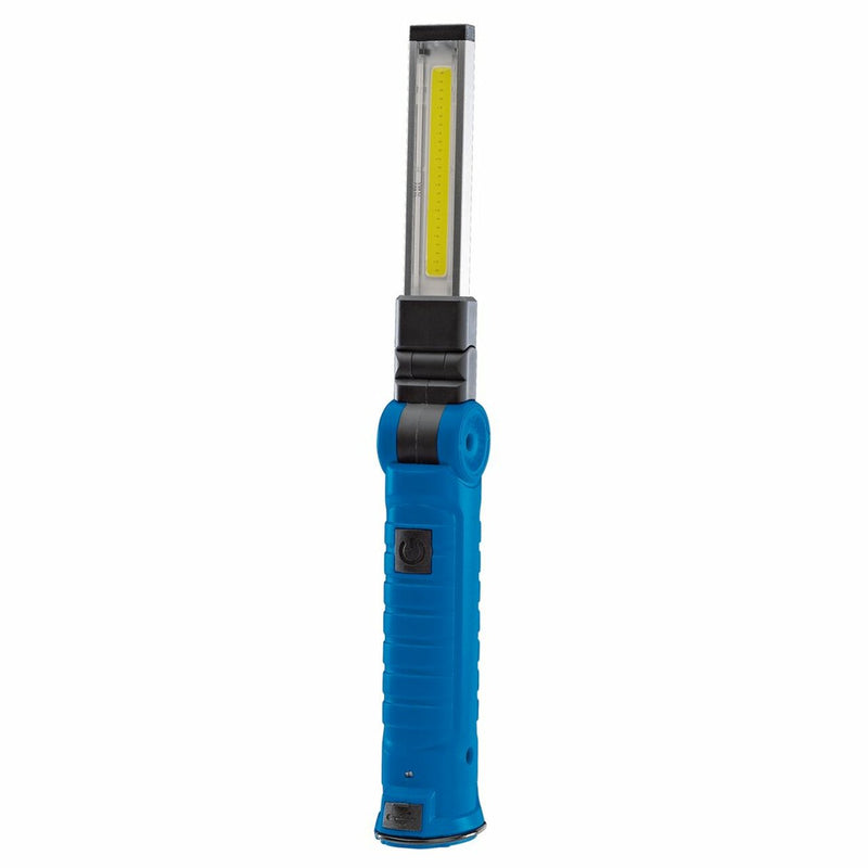 COB/SMD LED Rechargeable Slimline Inspection Lamp, 3W, 240 Lumens, Blue