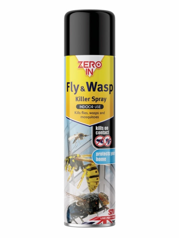 Zero In Fly & Wasp Killer 300ml Aerosol