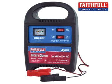 Vehicle Battery Charger 9-112Ah 8 amp