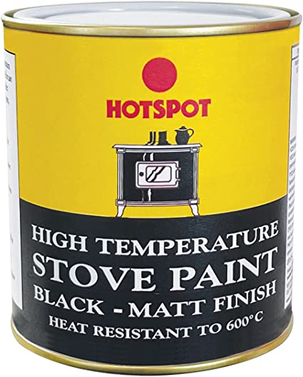Hotspot Stove Paint Black - Matt Finish