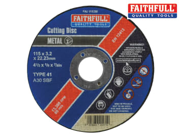 Metal Cut Off Disc 115 x 3.2 x 22.23mm