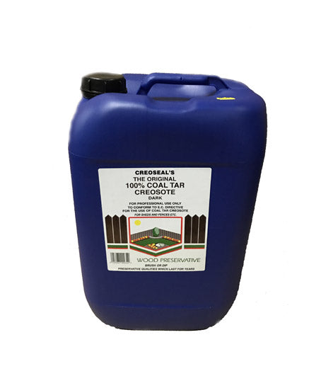100% Traditional Coal Tar Creosote 20Ltr