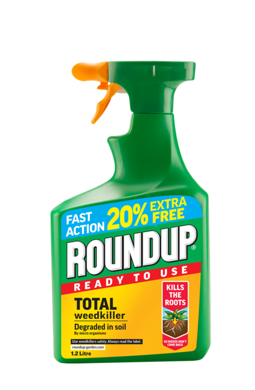 Roundup Total RTU 1L Plus 20% Extra Free