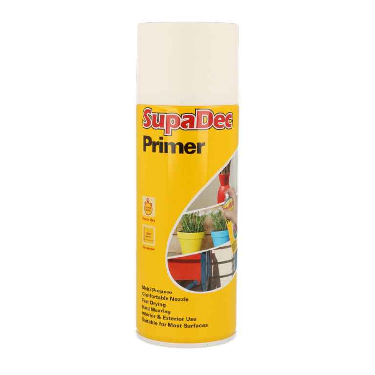 SupaDec White Primer Spray 400ml