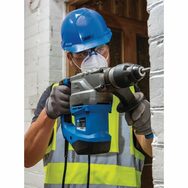 Draper Expert 230V SDS+ Rotary Hammer Drill, 1500W, 5.2kg