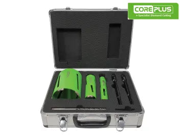 Diamond Dry Core Drill Bit Set, 7 Piece