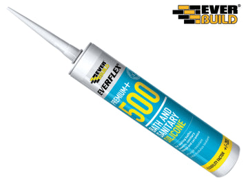 500 Bath & Sanitary Silicone Sealant Translucent 290ml