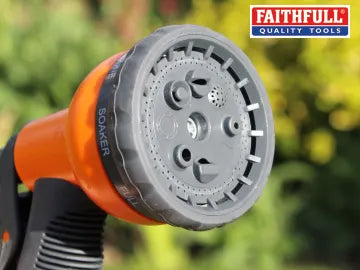 PVC Garden Hose 20m with Fittings & Spray Gun