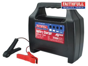 Vehicle Battery Charger 20-65Ah 4 amp