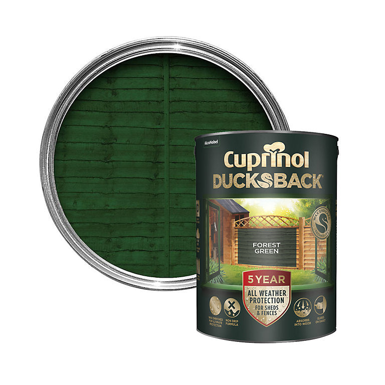 Cuprinol Ducksback Fence Paint 5Ltr