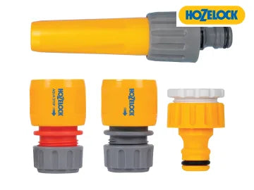 Hozelock Hose Nozzle & Threaded Tap Starter Set