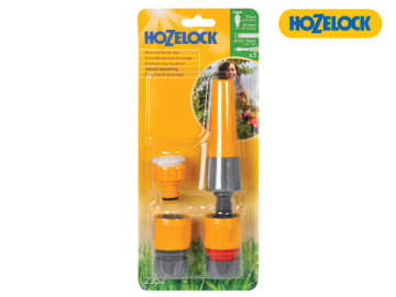 Hozelock Hose Nozzle & Threaded Tap Starter Set