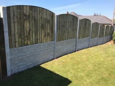 Concrete gravel boards