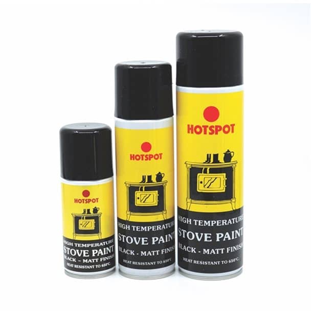 Hotspot Stove Paint Black - Matt Finish