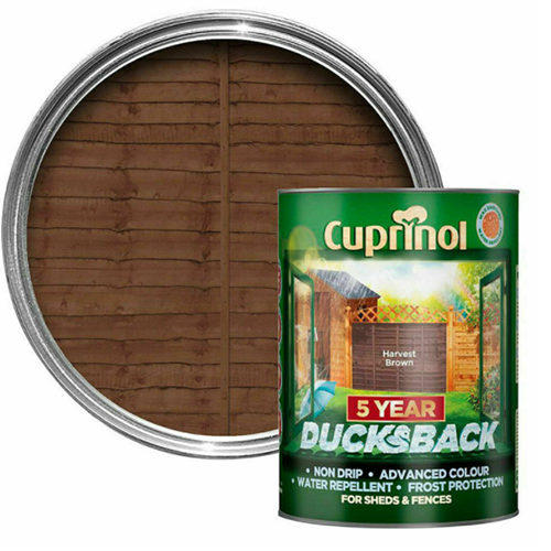 Cuprinol Ducksback Fence Paint 5Ltr