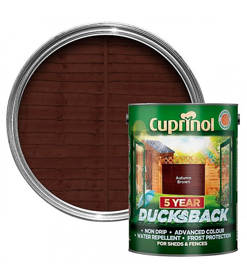 Cuprinol Ducksback Fence Paint 5Ltr