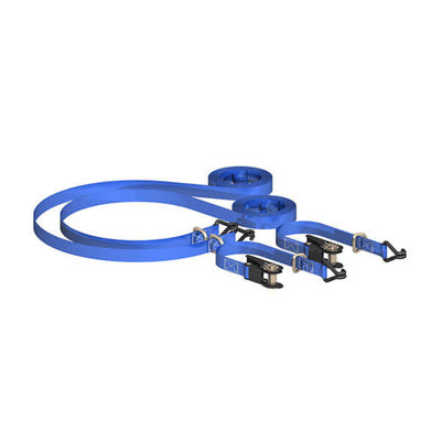 2x Ratchet Tie Hook And D Ring