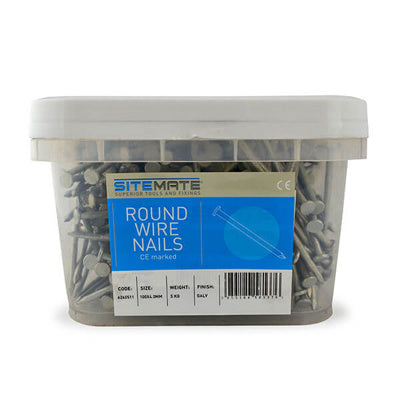 P/P Round Wire Nails 5kg Tub