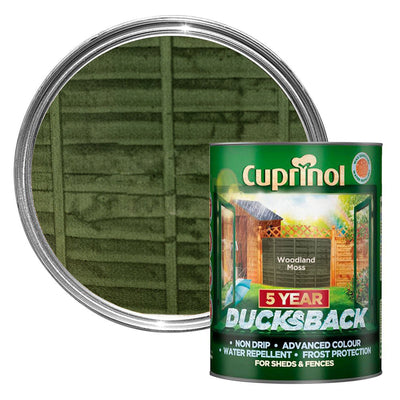 Cuprinol Ducksback Fence Paint 5Ltr