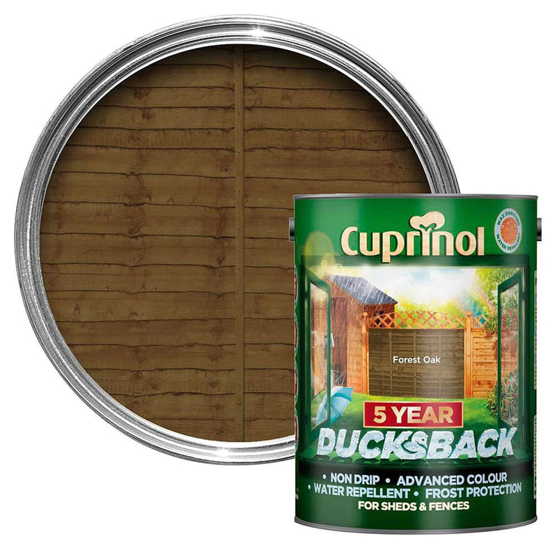 Cuprinol Ducksback Fence Paint 5Ltr GLS Fencing cuprinol-ducksback-fence-paint-5ltr-gls-fencing