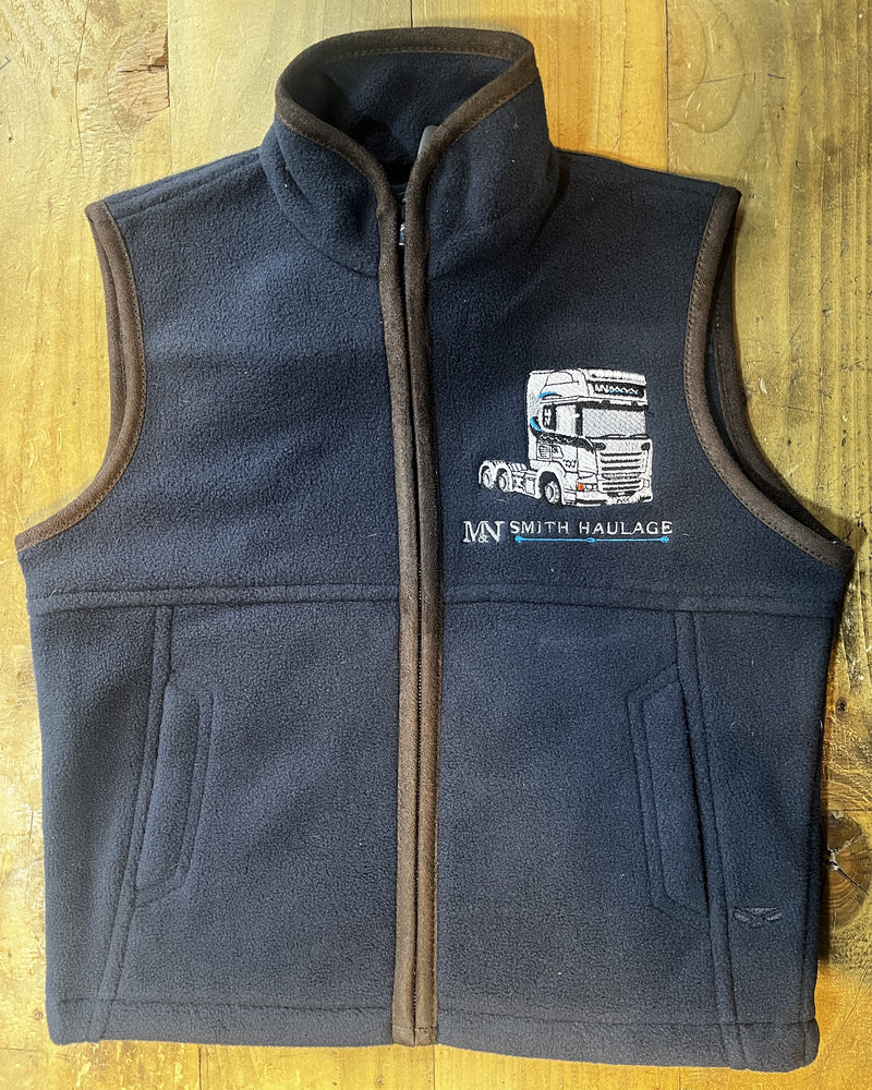 Kids M&N Smith Haulage Gilet