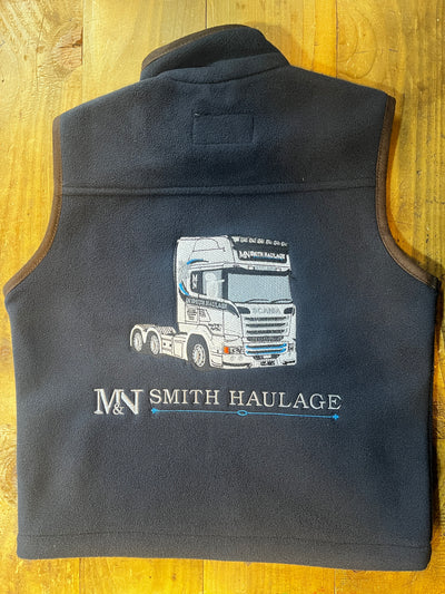 Kids M&N Smith Haulage Gilet