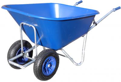 280 Litre "Big Blue" Twin Wheelbarrow
