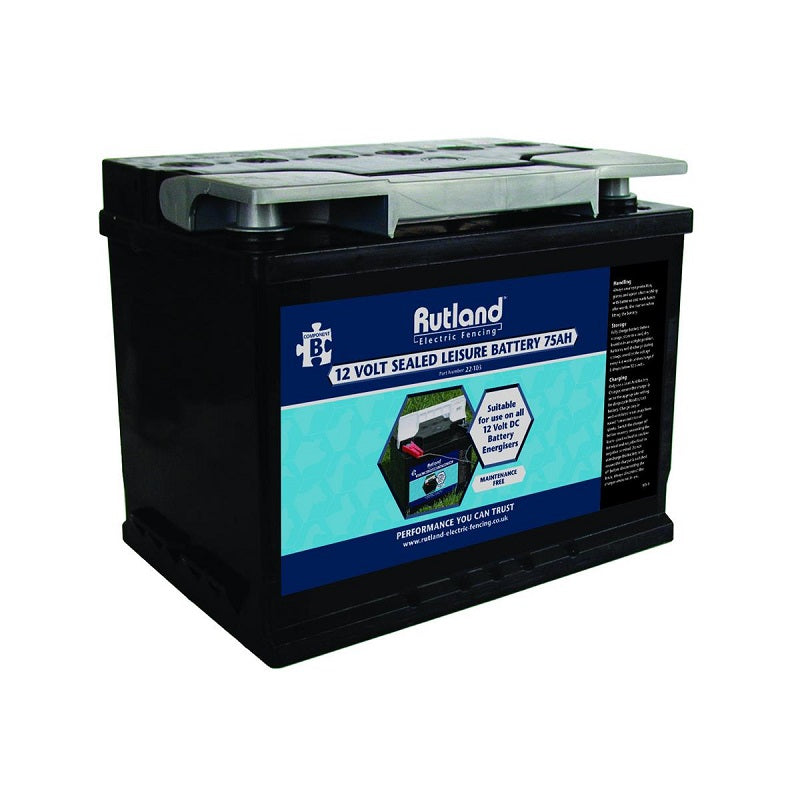 12 Volt Sealed Leisure Battery 75AH